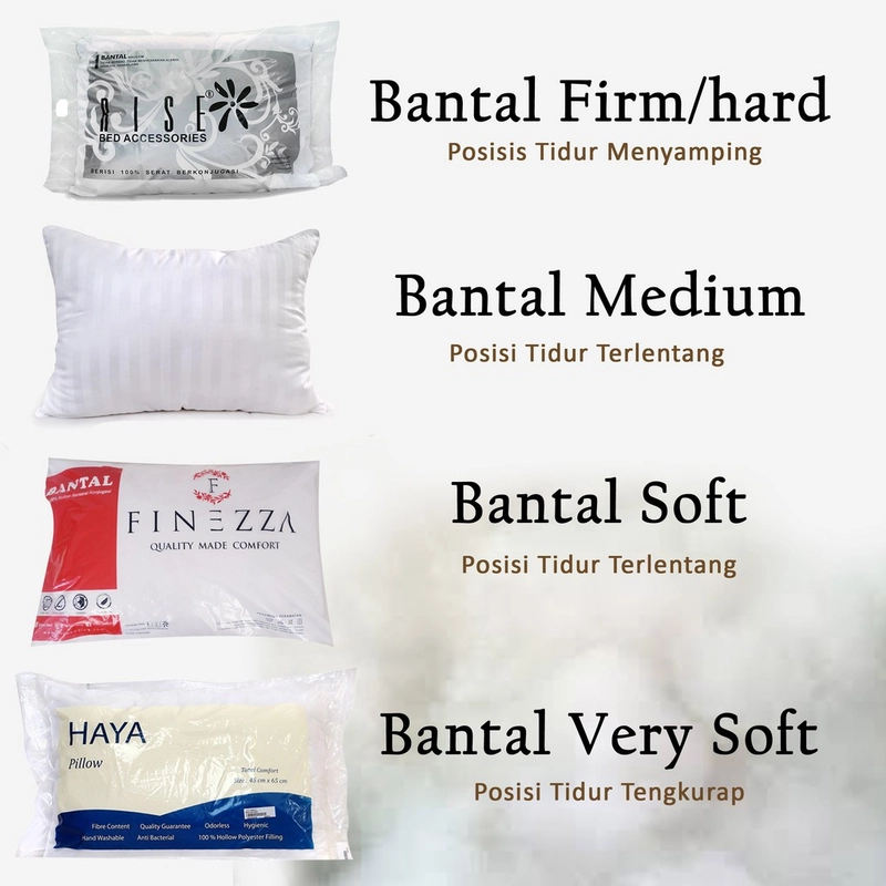 Product image Rise Bantal Free Gulling Katun Dobby Hotel all variant all variant